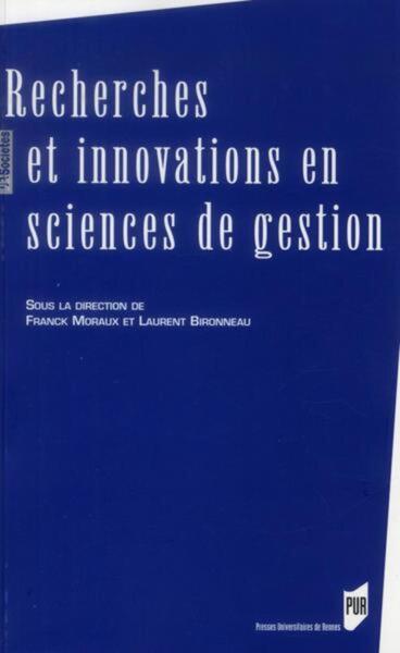 RECHERCHES ET INNOVATIONS EN SCIENCES DE GESTION (9782753522022-front-cover)