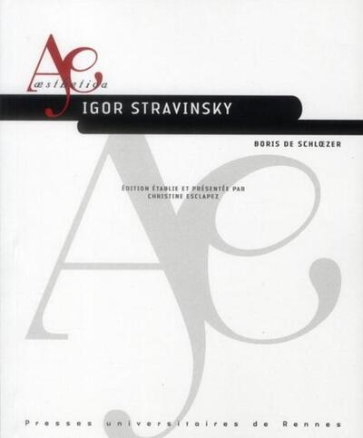 IGOR STRAVINSKY (9782753520035-front-cover)
