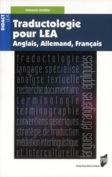 TRADUCTOLOGIE POUR LEA (9782753520899-front-cover)