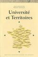 UNIVERSITE ET TERRITOIRES (9782753518131-front-cover)