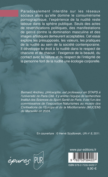 Nudités, Philosophie des naturismes (9782753594227-back-cover)