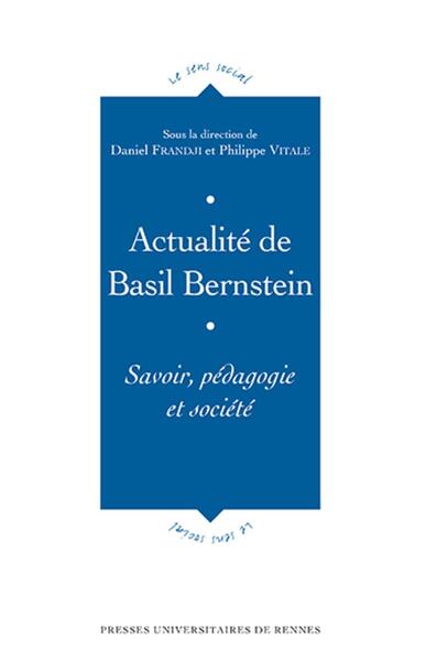 ACTUALITE DE BASIL BERNSTEIN (9782753507432-front-cover)