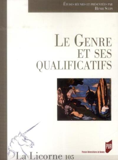 GENRE ET SES QUALIFICATIFS (9782753528406-front-cover)