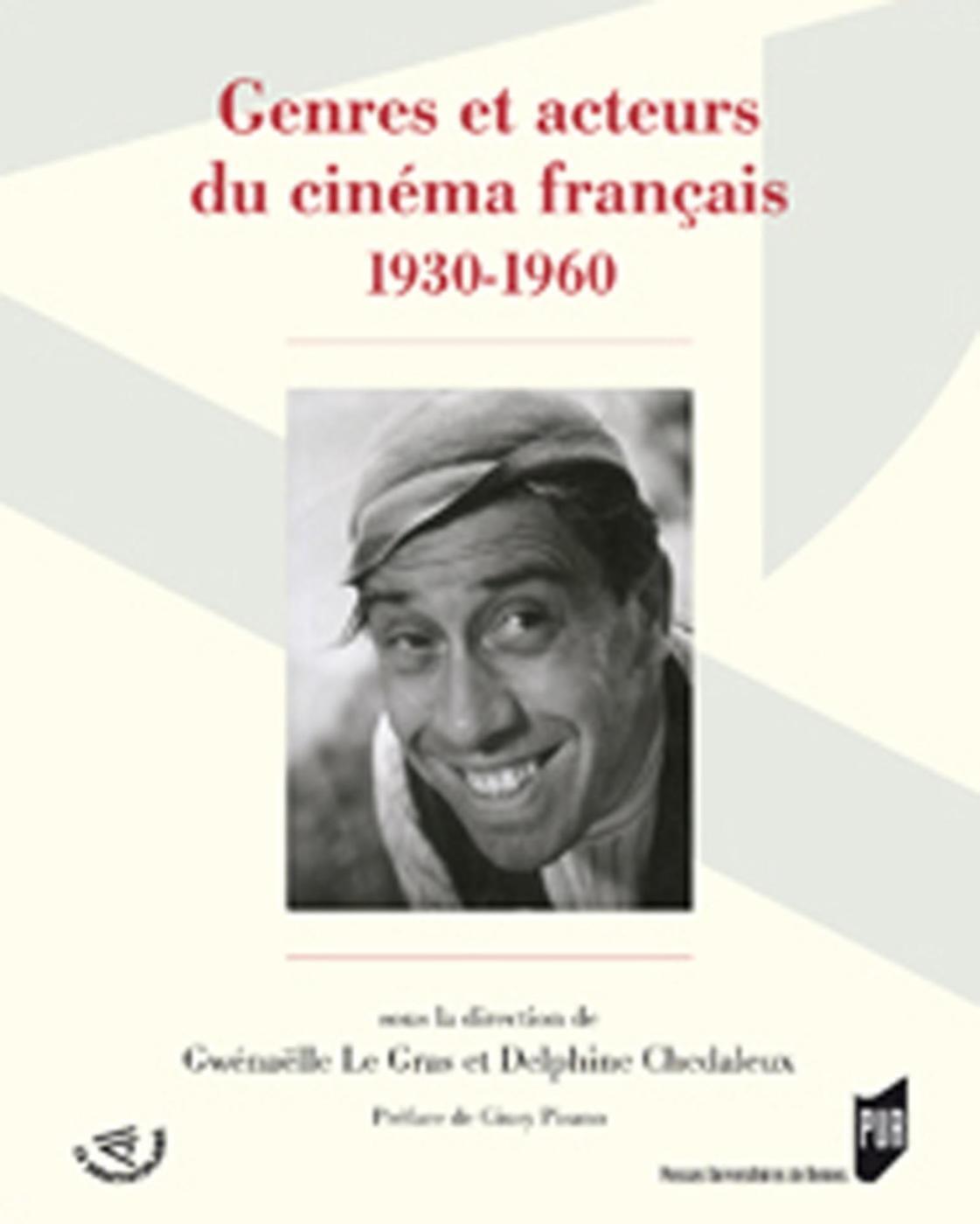 GENRES ET ACTEURS DU CINEMA FRANCAIS (9782753517844-front-cover)