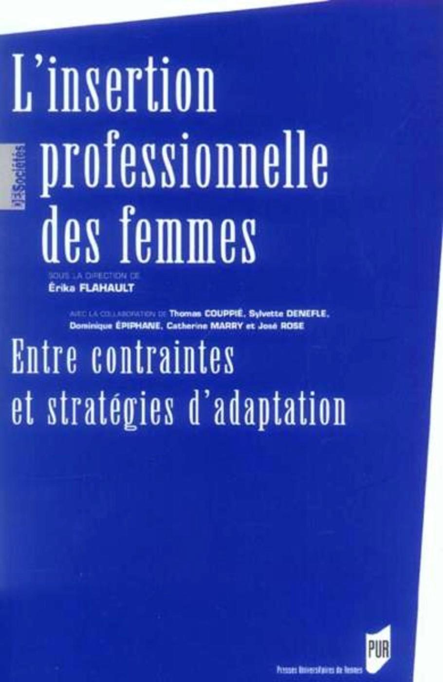 INSERTION PROFESSIONNELLE DES FEMMES (9782753502154-front-cover)