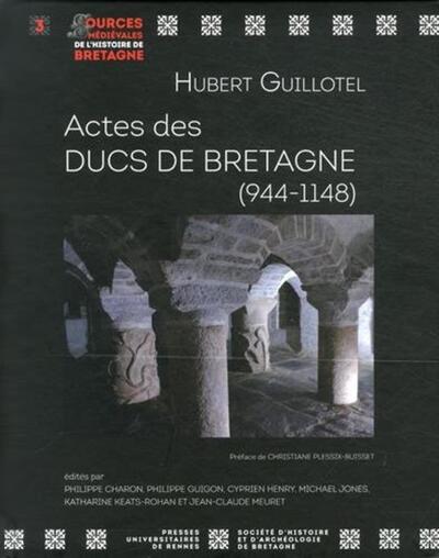 ACTES DES DUCS DE BRETAGNE (9782753534988-front-cover)