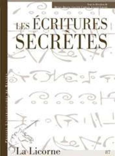 ECRITURES SECRETE (9782753508705-front-cover)