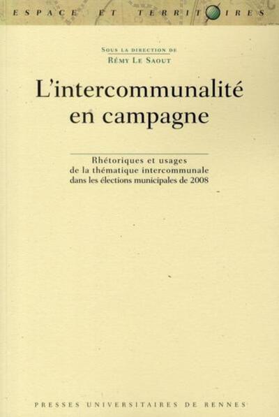 INTERCOMMUNALITE EN CAMPAGNE (9782753509672-front-cover)