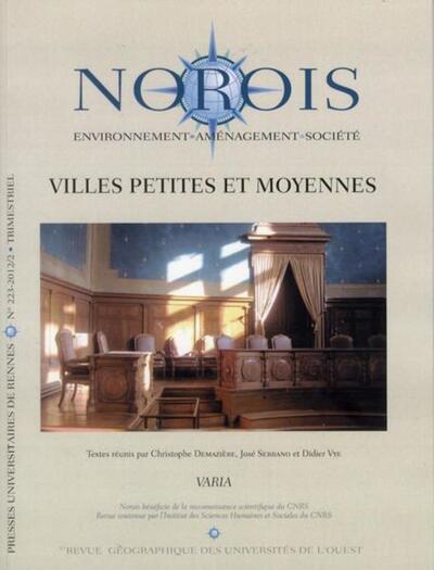 VILLES PETITES ET MOYENNES (9782753520417-front-cover)
