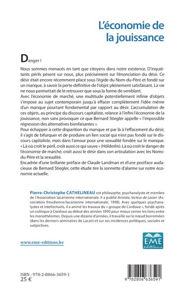 L'économie de la jouissance (9782806636591-back-cover)