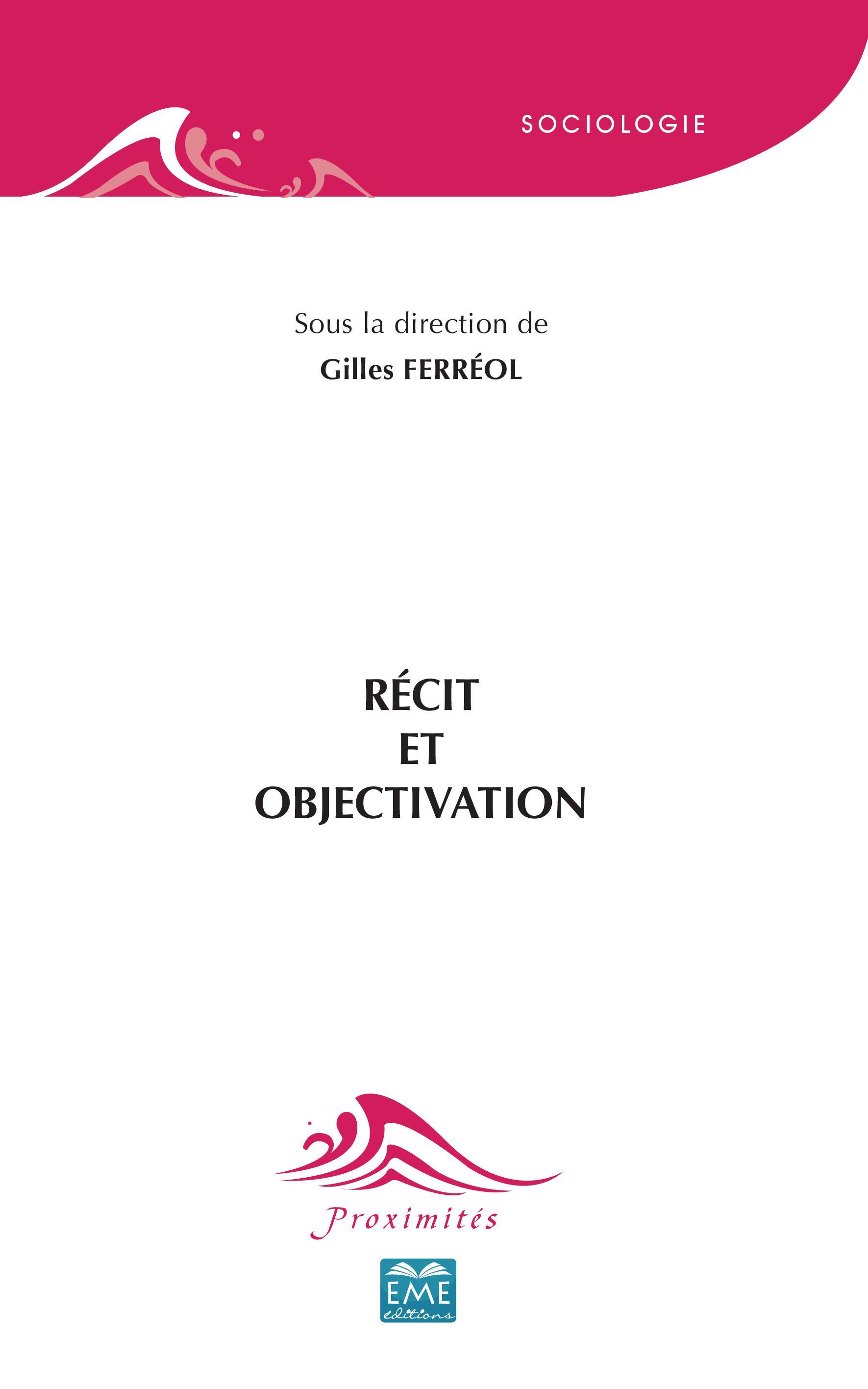 Récit et objectivation (9782806636751-front-cover)