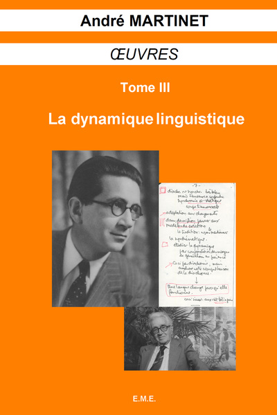 Oeuvres (Tome III), La dynamique linguistique (9782806601919-front-cover)