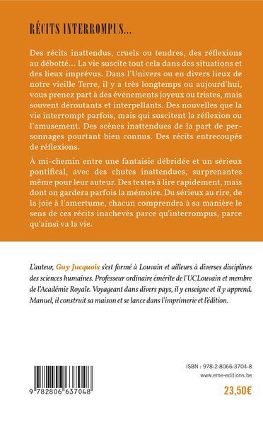 Récits interrompus..., Tout compte fait (9782806637048-back-cover)