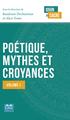 Poétique, mythes et croyances, Volume I (9782806636287-front-cover)