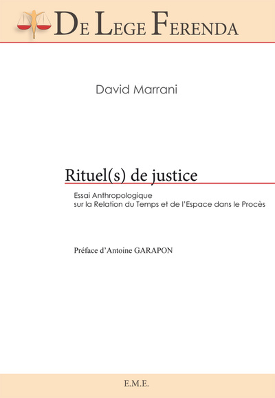 Rituel(s) de justice, Essai anthropologique sur le relation du temps et de l'espace dans Le Procès (9782806601032-front-cover)