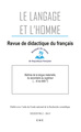 Le Langage et l'Homme, Maîtrise de la langue maternelle, du secondaire au supérieur (... et au-delà ?), 2013 - 48.2 (9782806609304-front-cover)