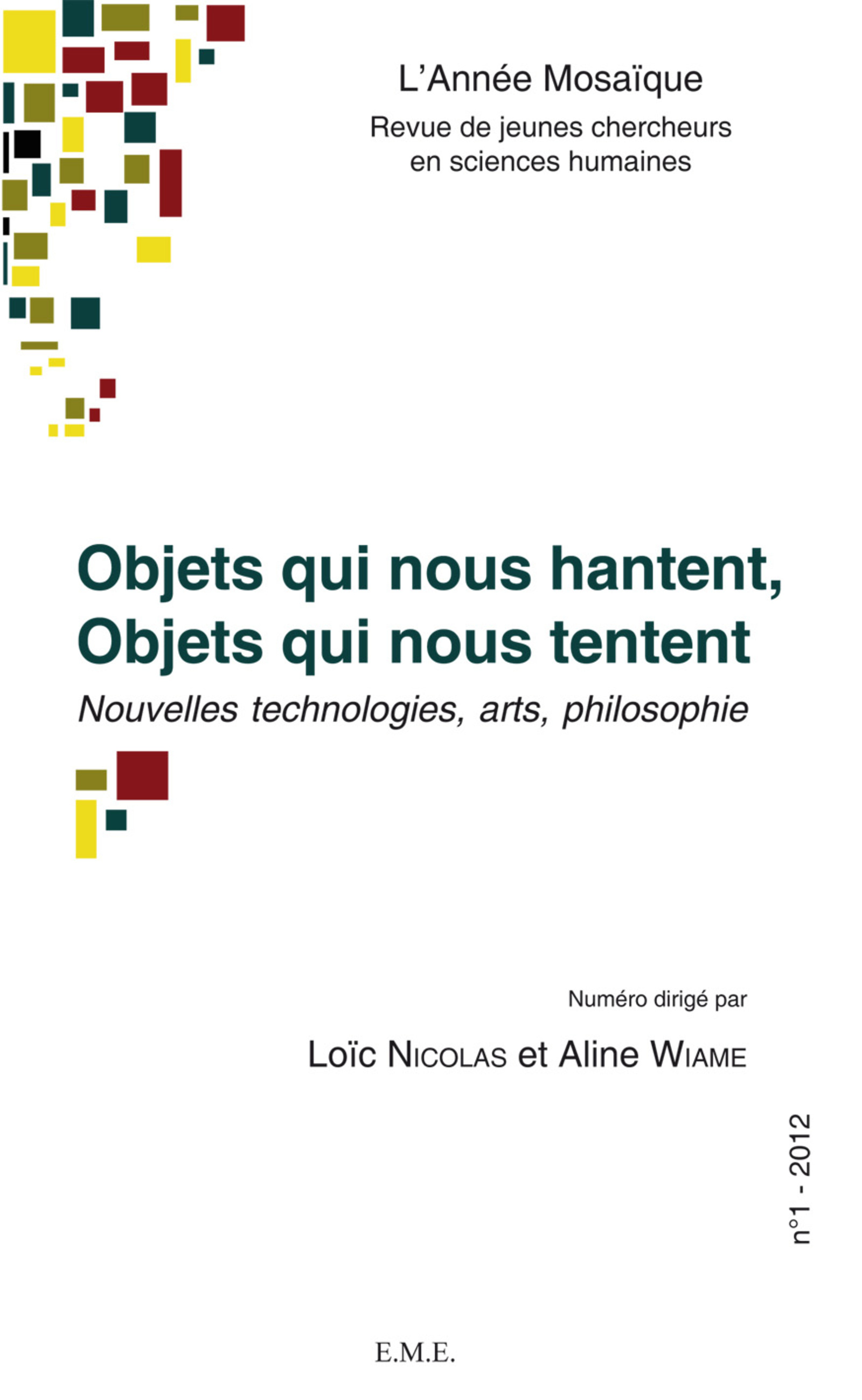 Objets qui nous hantent, Objets qui nous tentent (9782806602633-front-cover)