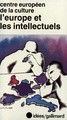 L'Europe et les intellectuels (9782070355006-front-cover)