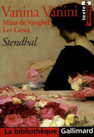 Vanina Vanini - Mina de Vanghel - Les Cenci (9782070316687-front-cover)