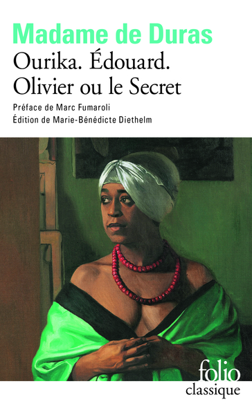 Ourika - Édouard - Olivier ou le Secret (9782070309887-front-cover)
