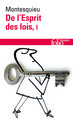 De l'Esprit des lois (9782070387588-front-cover)