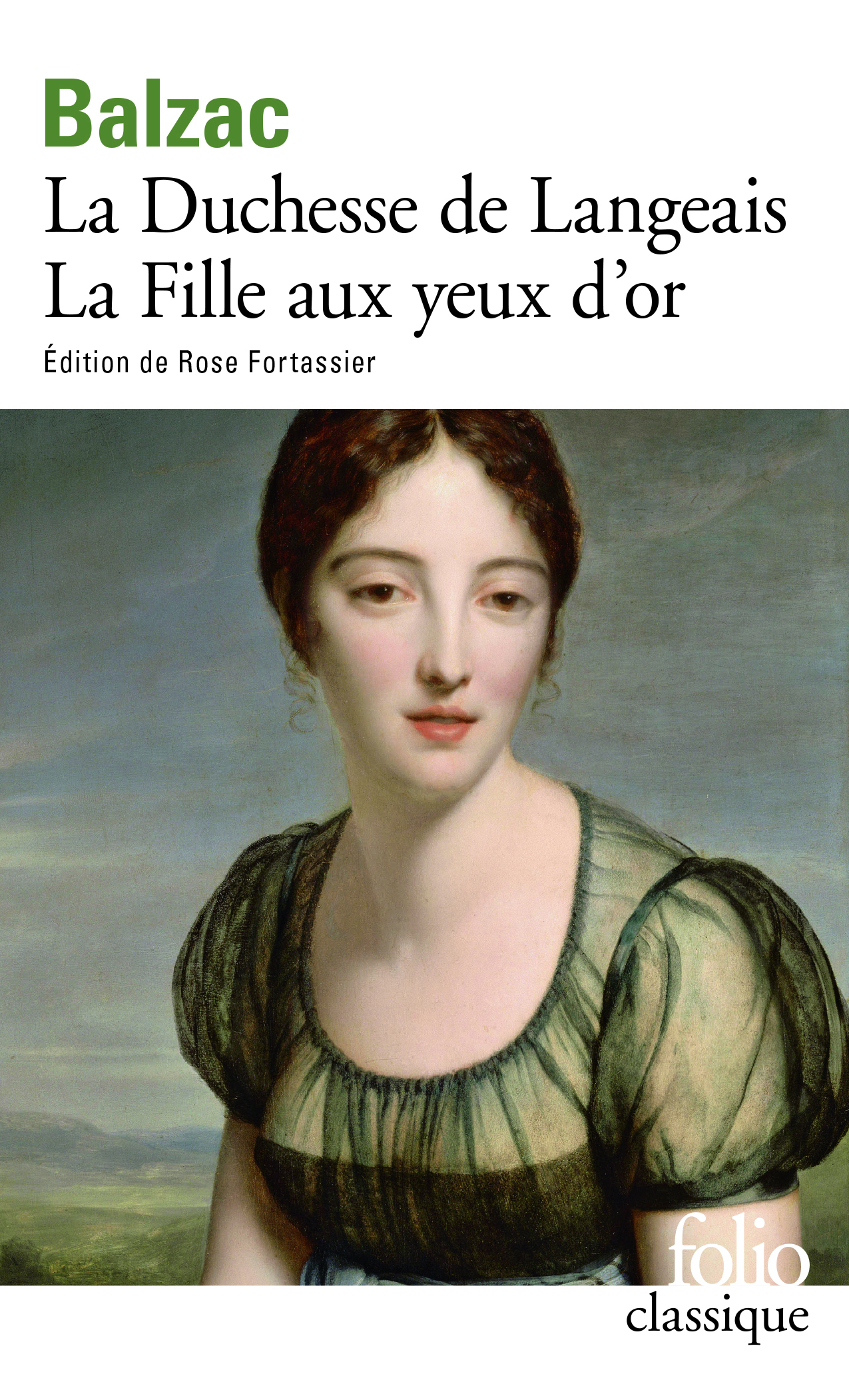La Duchesse de Langeais - La Fille aux yeux d'or (9782070368464-front-cover)