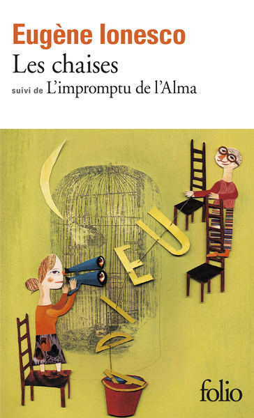 Les chaises/L'impromptu de l'Alma, Farce tragique (9782070364015-front-cover)