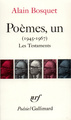 Poèmes, un, (1945-1967) (9782070323074-front-cover)