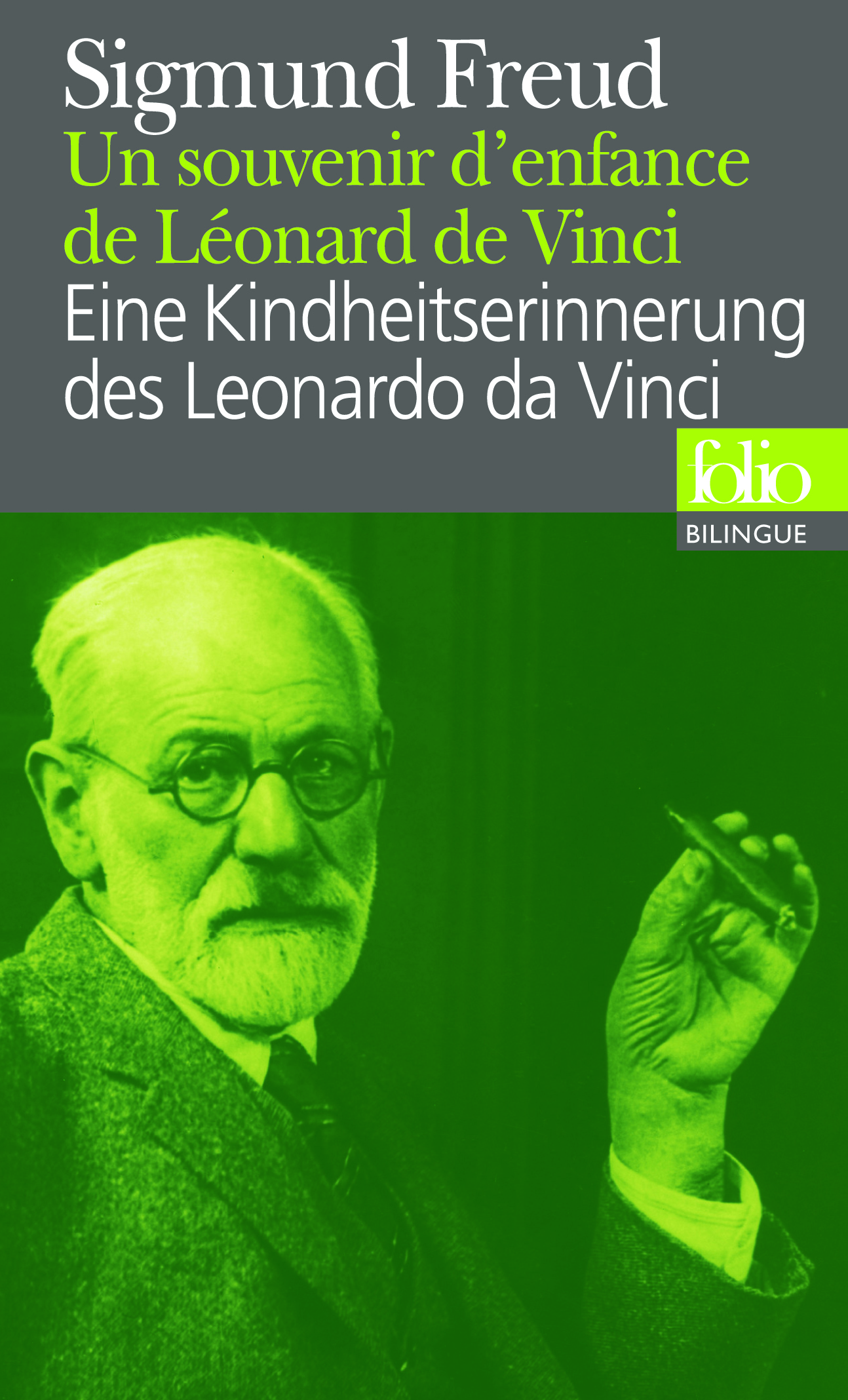 Un souvenir d'enfance de Léonard de Vinci/Eine Kindheitserinnerung des Leonardo da Vinci (9782070384365-front-cover)