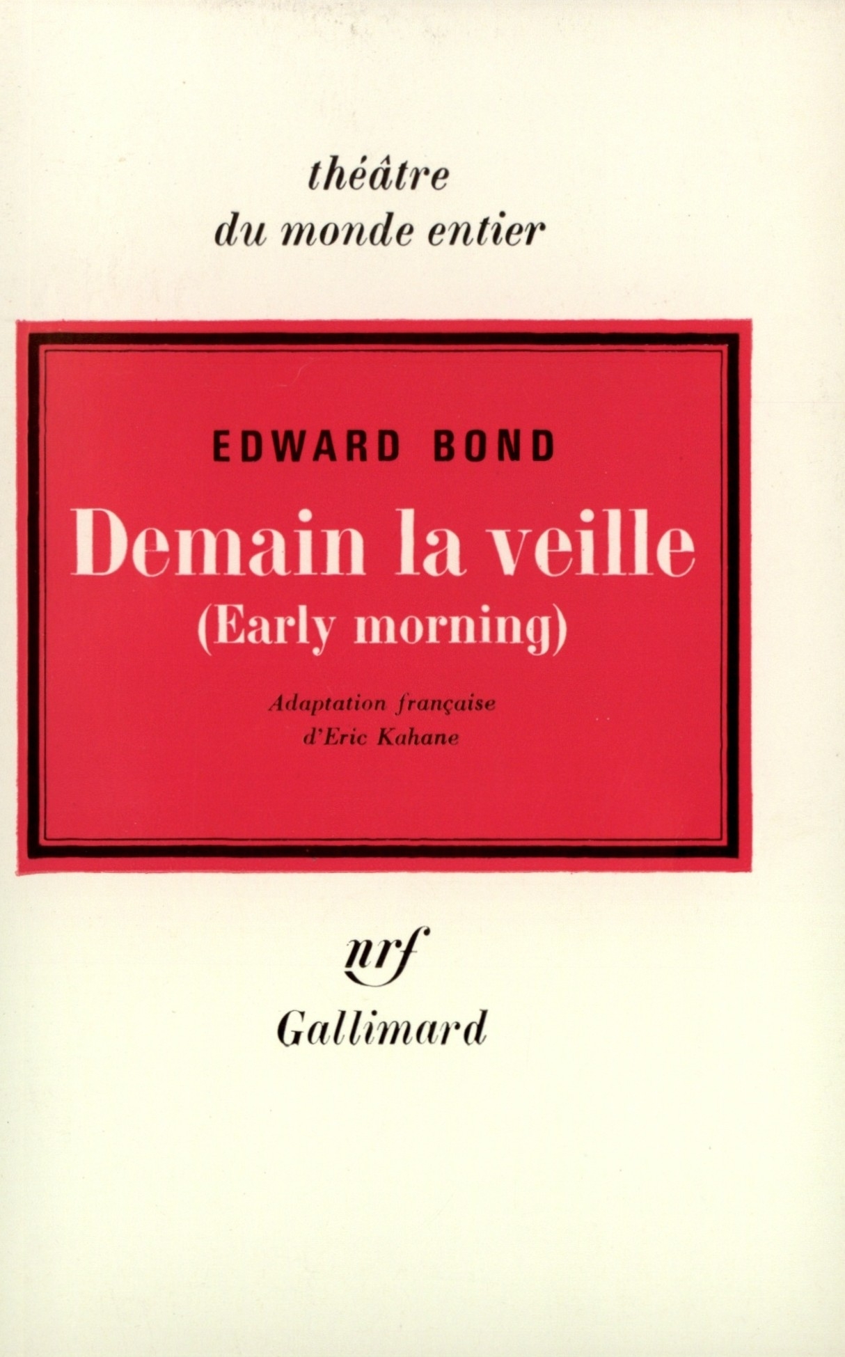 Demain la veille (9782070303083-front-cover)