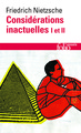 Considérations inactuelles I et II (9782070326891-front-cover)