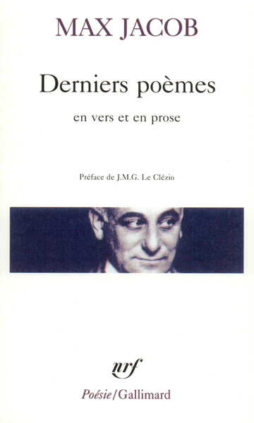 Derniers poèmes en vers et en prose (9782070322244-front-cover)