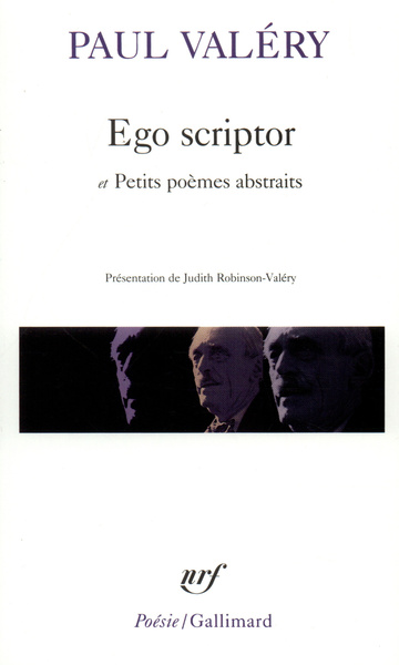 Poèmes - Petits poèmes abstraits - Poésie - Ego scriptor (9782070327348-front-cover)