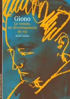 Giono, Le roman, un divertissement de roi (9782070315437-front-cover)