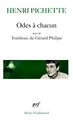 Odes à chacun/Tombeau de Gérard Philipe (9782070358281-front-cover)