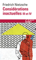 Considérations inactuelles III et IV (9782070327294-front-cover)