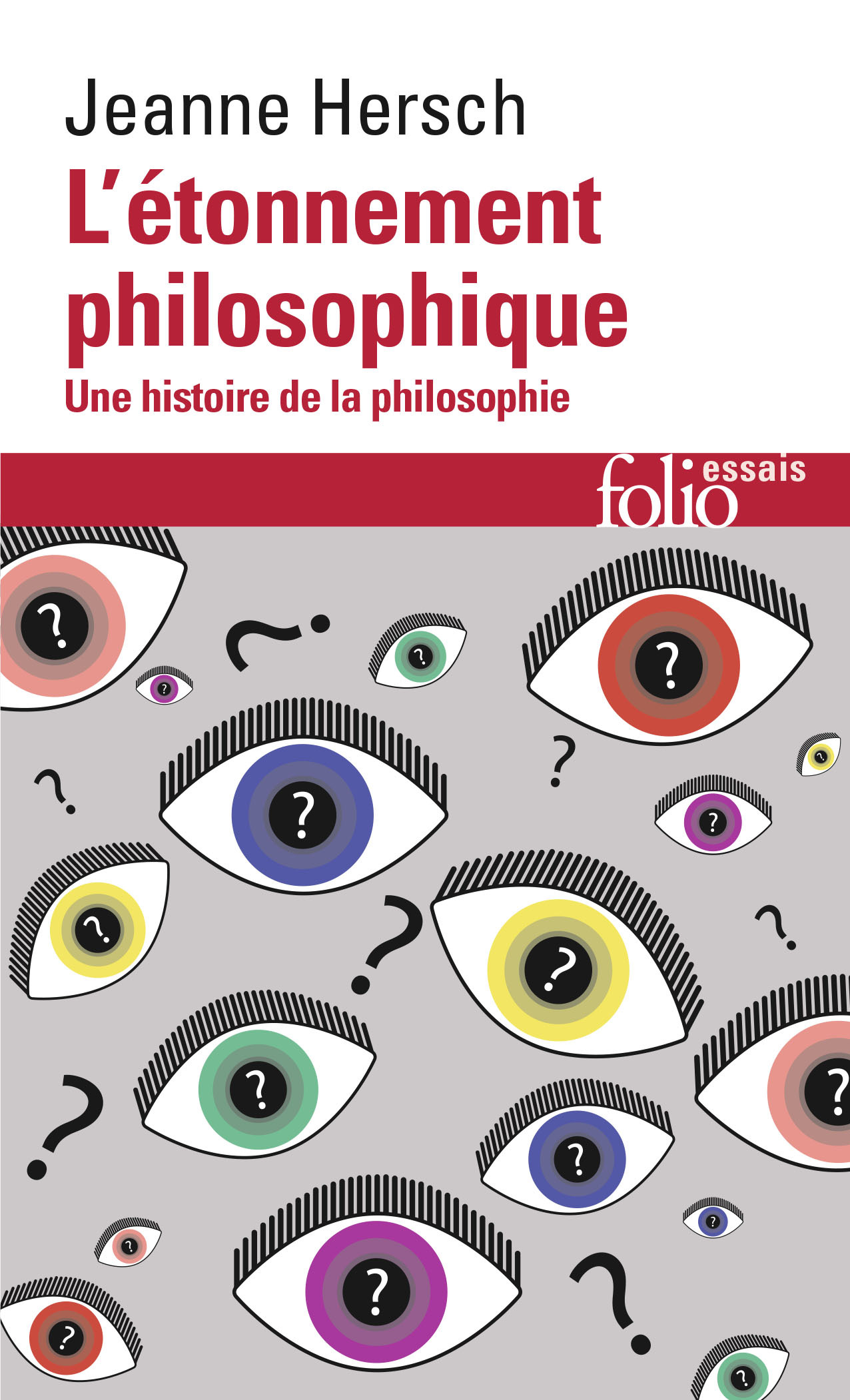 L'étonnement philosophique, Une histoire de la philosophie (9782070327843-front-cover)