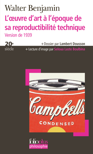 L'oeuvre d'art à l'époque de sa reproductibilité technique, Version de 1939 (9782070349630-front-cover)
