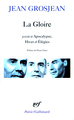 La Gloire / Apocalypse / Hiver / Elégies (9782070301300-front-cover)