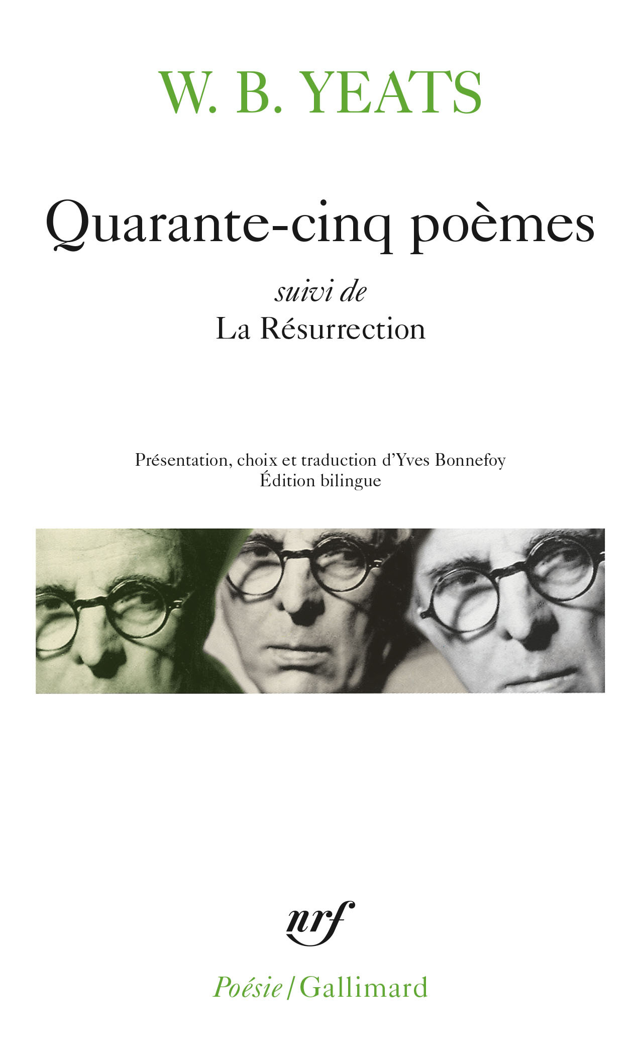 Quarante-cinq poèmes / La Résurrection (9782070327805-front-cover)