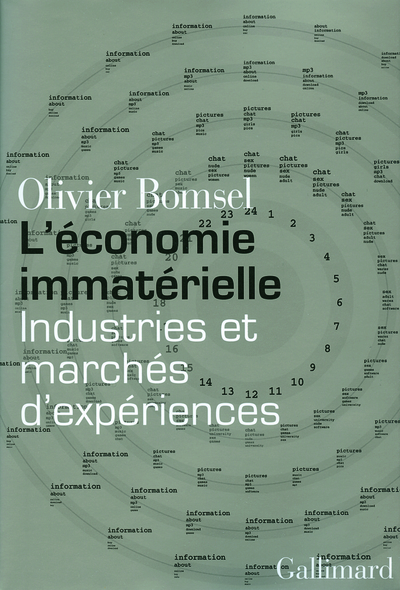L'économie immatérielle, Industries et marchés d'expériences (9782070360246-front-cover)