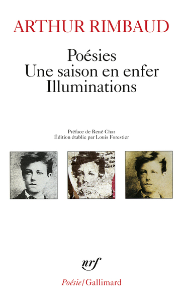 Poésies - Une saison en enfer - Illuminations (9782070319558-front-cover)