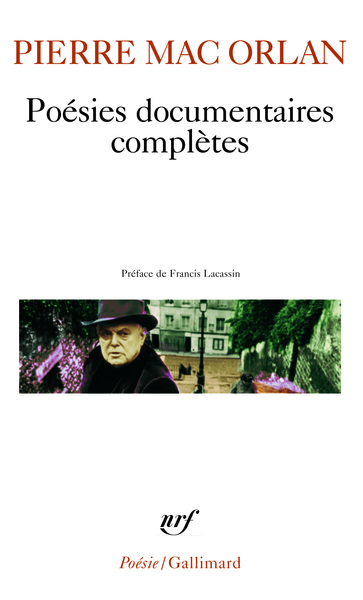 Poésies documentaires complètes (9782070322282-front-cover)