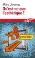 Qu'est-ce que l'esthétique ? (9782070329106-front-cover)