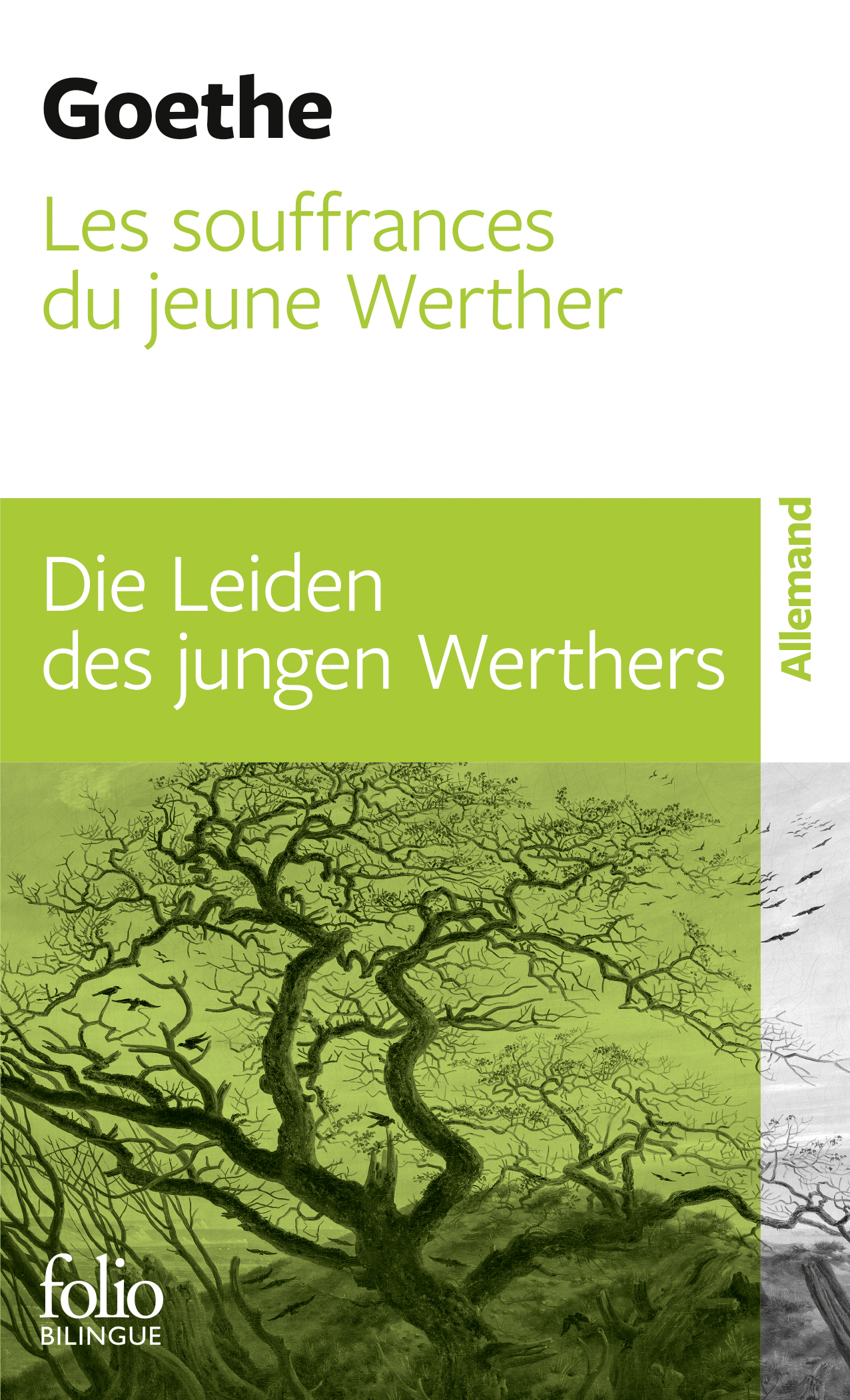 Souffrances du jeune Werther/ Les Die Leiden des jungen Werthers (9782070382699-front-cover)