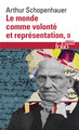 Le monde comme volonté et représentation (9782070396917-front-cover)