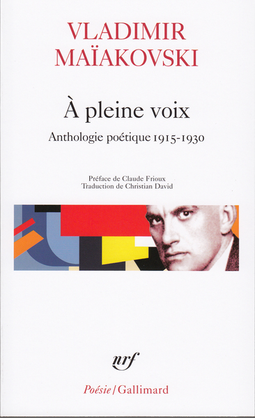 À pleine voix, Anthologie poétique 1915-1930 (9782070306725-front-cover)