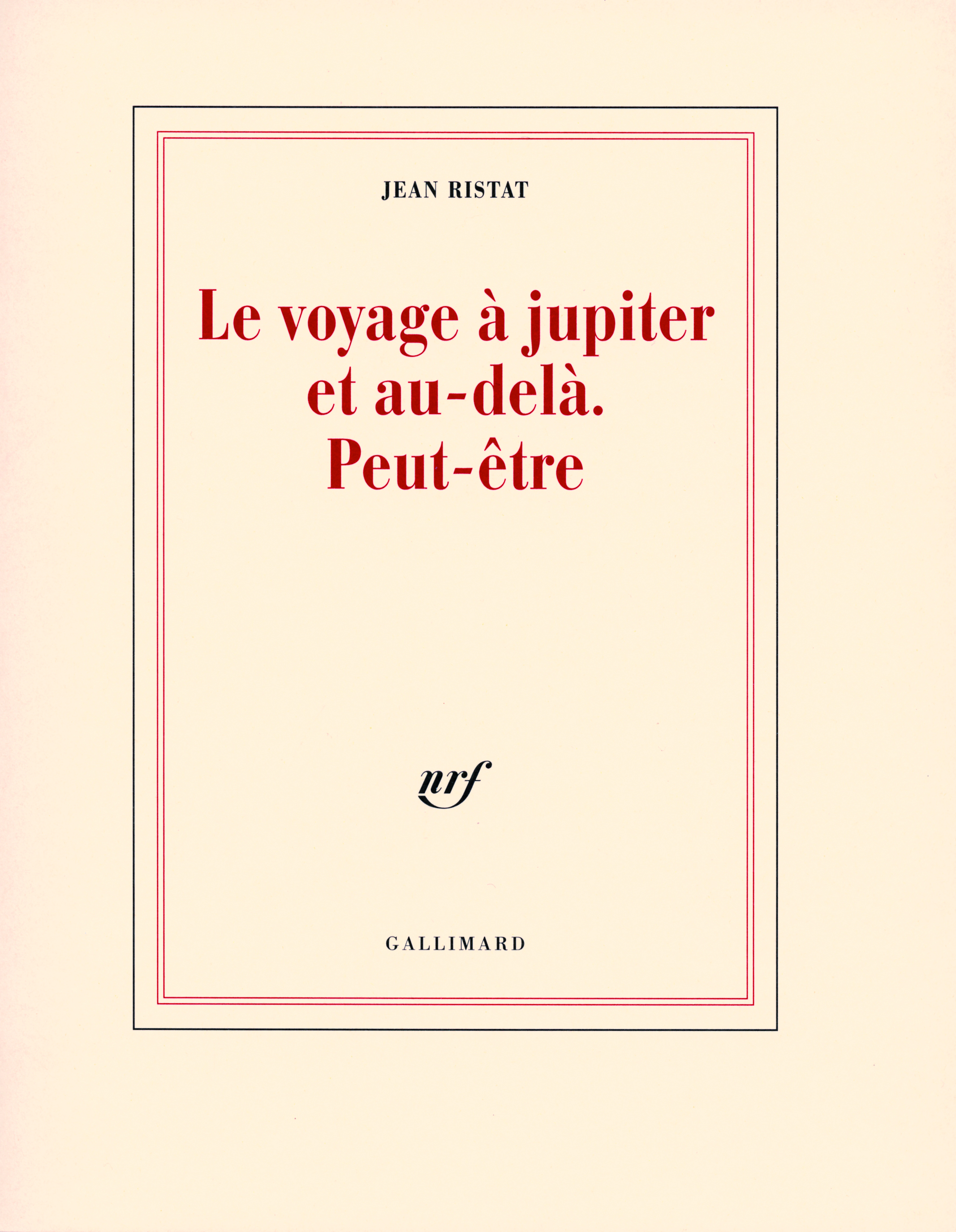 Le voyage à jupiter et au-delà. Peut-être (9782070342280-front-cover)