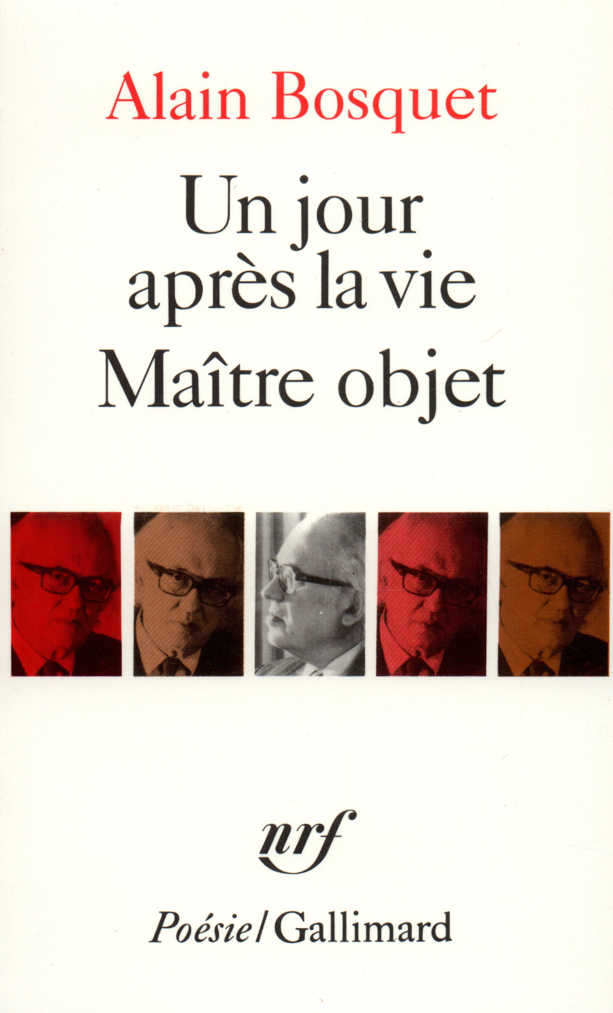 Un jour après la vie - Maître objet (9782070324569-front-cover)