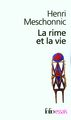 La rime et la vie (9782070319503-front-cover)